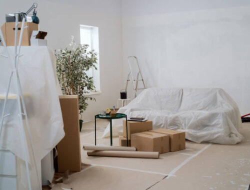 Renovierungsarbeiten zu Hause